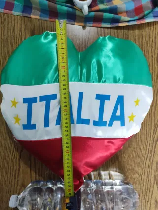 Cuscino imbottito a forma d mii cuore Italia