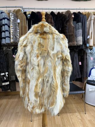 Abrigo de piel sintética