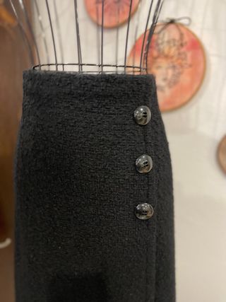 FALDA VINTAGE DE INVIERNO ( ver medidas)