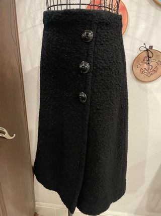 FALDA VINTAGE DE INVIERNO ( ver medidas)