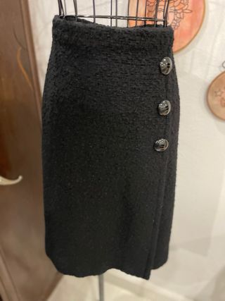 FALDA VINTAGE DE INVIERNO ( ver medidas)