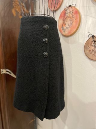 FALDA VINTAGE DE INVIERNO ( ver medidas)