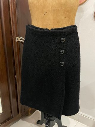 FALDA VINTAGE DE INVIERNO ( ver medidas)