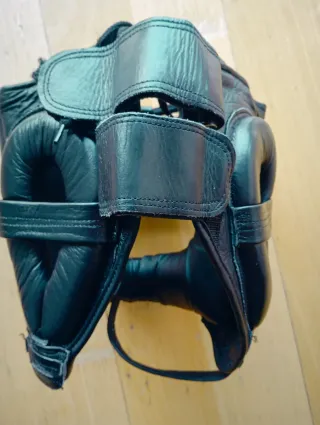 Casco Boxeo Top Ring Talla M Negro