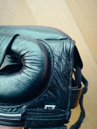 Casco Boxeo Top Ring Talla M Negro