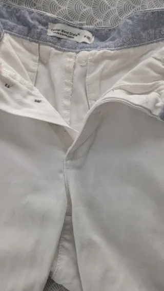 Bermudas hombre blancas