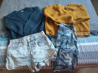 Lote Ropa: Jersey,Sudadera,pantalon corto y largo