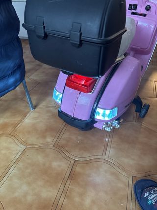 Moto Eléctrica Infantil Rosa