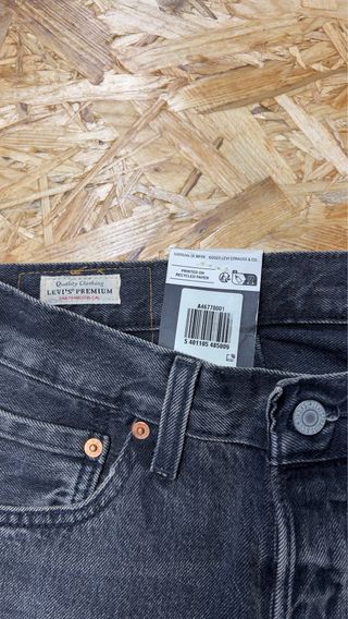 Pantalones Levi's 501 Negros