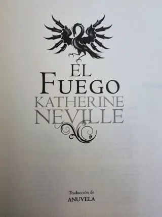 Vendo lote de 2 libros: el ocho y el fuego
