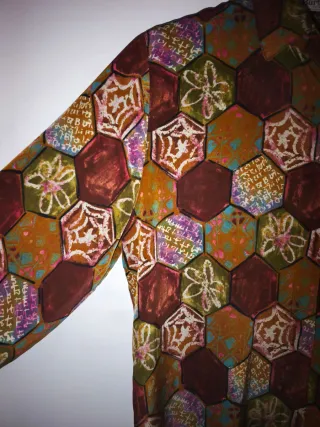 Camisa Vintage Burberrys Multicolor Talla M