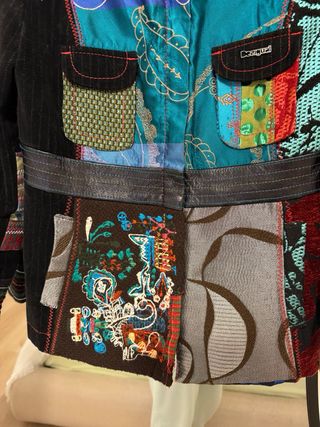 Chaqueta Desigual Patchwork Multicolor