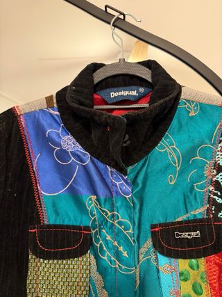 Chaqueta Desigual Patchwork Multicolor