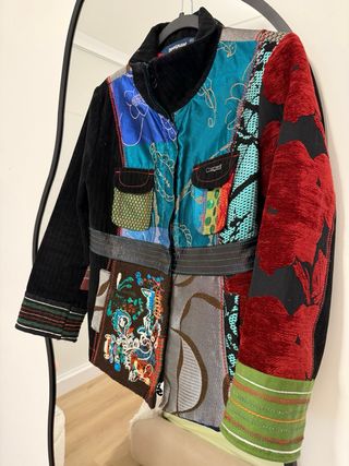 Chaqueta Desigual Patchwork Multicolor