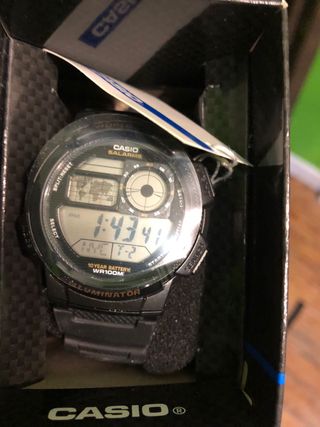 Reloj Casio Digital Hombre WR100M