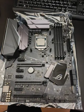 Placa Base y CPU | ASUS Z270E + Intel i7-7700K