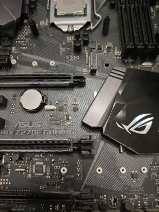 Placa Base y CPU | ASUS Z270E + Intel i7-7700K