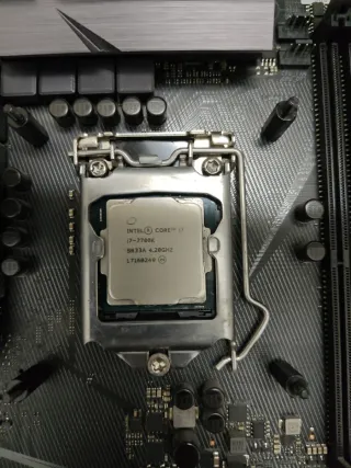 Placa Base y CPU | ASUS Z270E + Intel i7-7700K