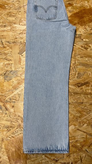 Levi's Ribcage Straight Ankle Jeans Azules