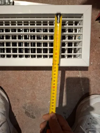 Rejillas ventilación 42x17