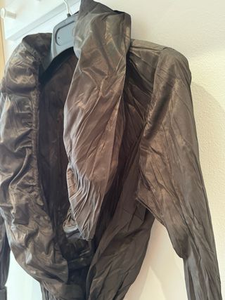 Vestido de fiesta marrón