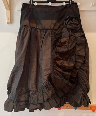 Vestido de fiesta marrón