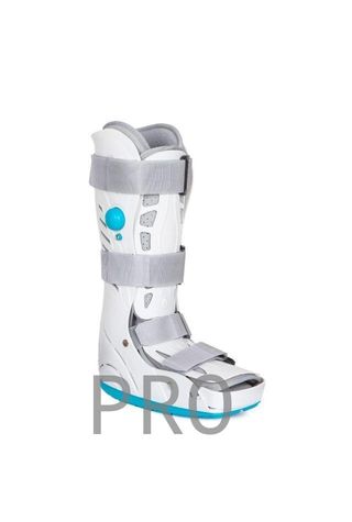 Bota inflable para caminar, bota de fractura larg