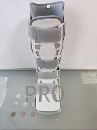 Bota inflable para caminar, bota de fractura larg