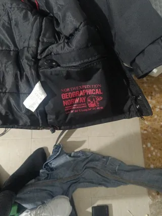 Chaqueta Invierno Norway Geographical Negra