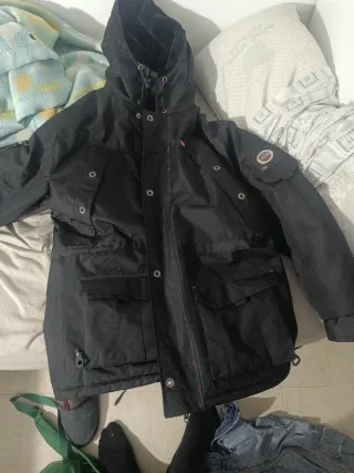 Chaqueta Invierno Norway Geographical Negra