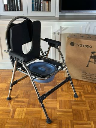 Silla WC Plegable para Mayores