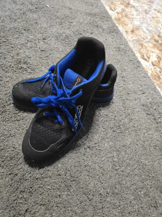 Botas Sparco Talla 46 Negras y Azules