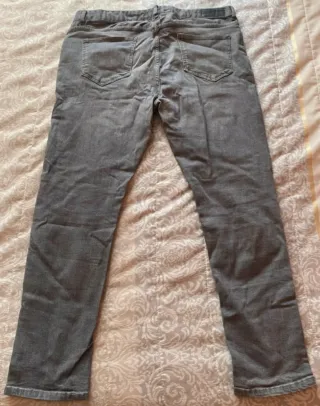 Pantalón vaquero gris Primark