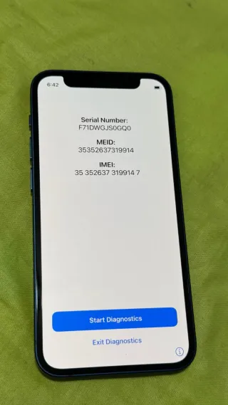 iPhone 12 mini 128GB Blu per Ricambi