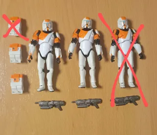 REBAJAS 2 Figuras Star Wars Boss RC-1138