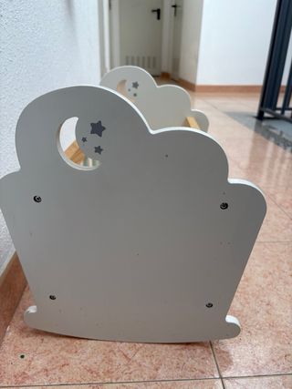 Cuna de madera Aldi para muñecas