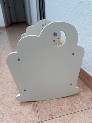 Cuna de madera Aldi para muñecas