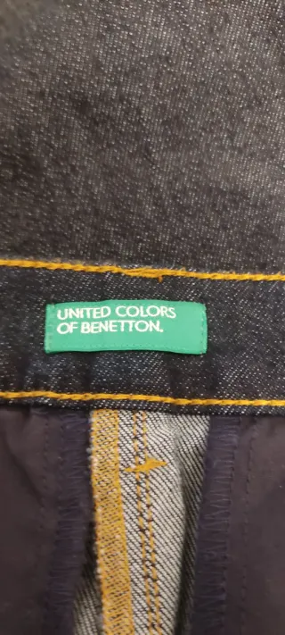 Falda vaquera Benetton Talla M/38