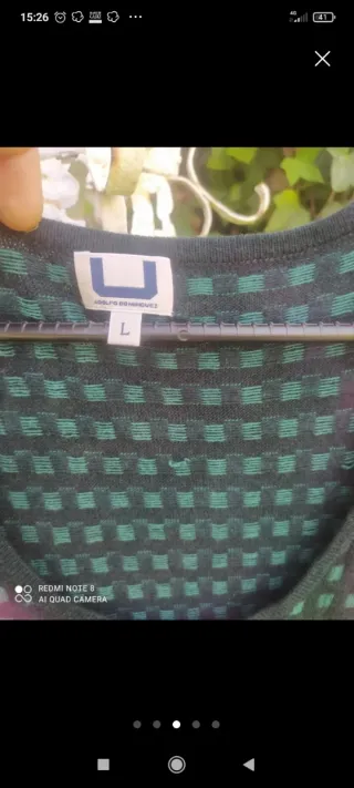 Vestido punto Adolfo Dominguez verde