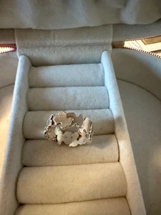 Anillo TOUS diseño de ositos entrelazados