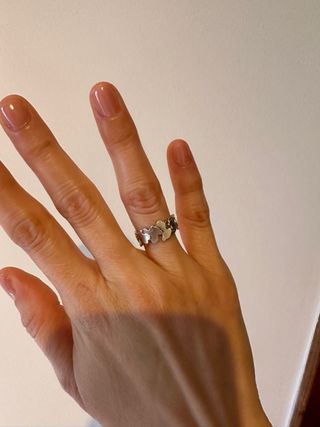 Anillo TOUS diseño de ositos entrelazados