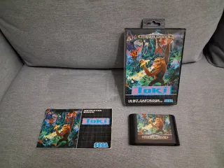 Videojuego Toki megadrive