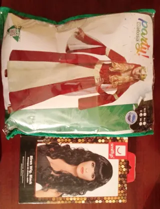 DISFRAZ REINA MEDIEVAL. UN UNICO USO