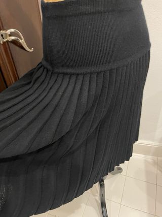 FALDA VINTAGE PLISADA , INVIERNO( ver medidas)