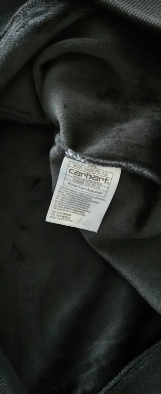 Sudadera Carhartt Hombre XL Negra