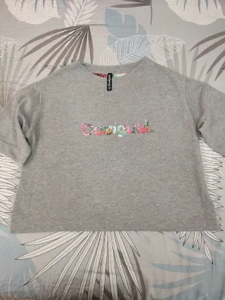 Sudadera Desigual Gris Talla S/36