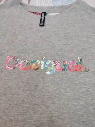 Sudadera Desigual Gris Talla S/36