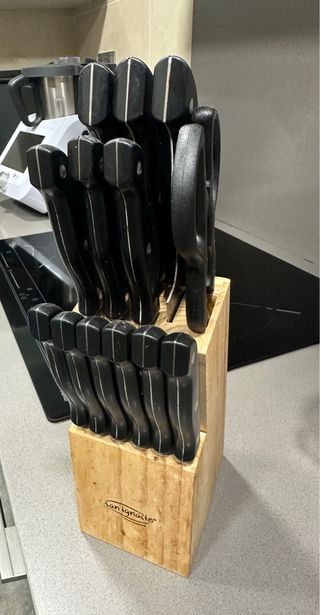 Set coltelli di acciaio San Ignacio in legno