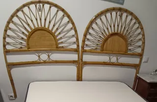Cabezal 180cm Bambú Rattan
