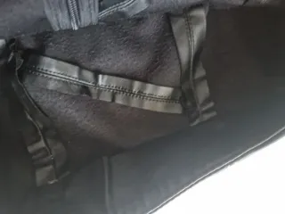 Gonna Zara similpelle nera